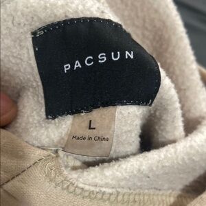 PacSun Beige Sherpa Jacket